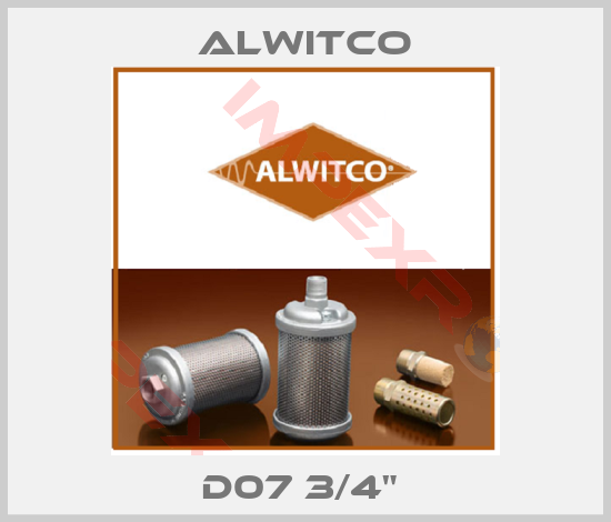 Alwitco-D07 3/4" 