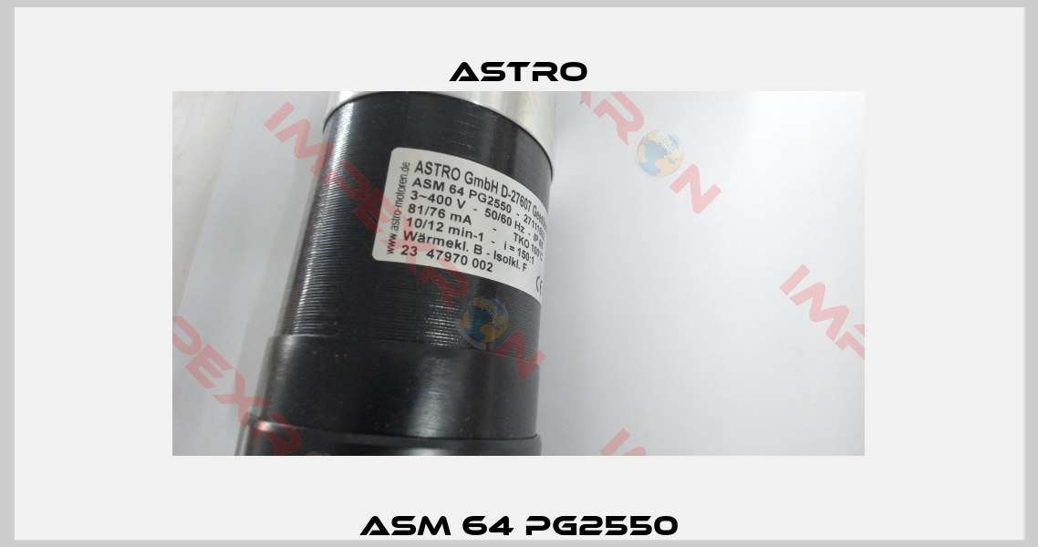 ASM 64 PG2550-0