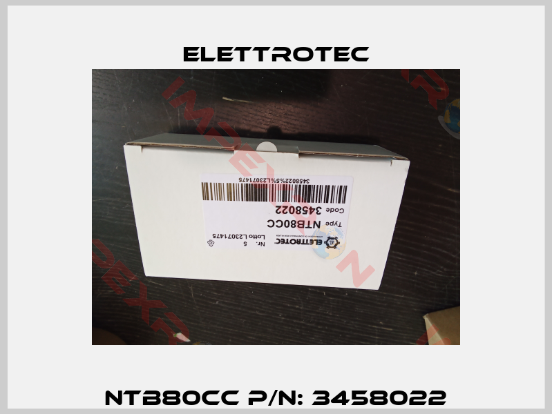 NTB80CC P/N: 3458022-5