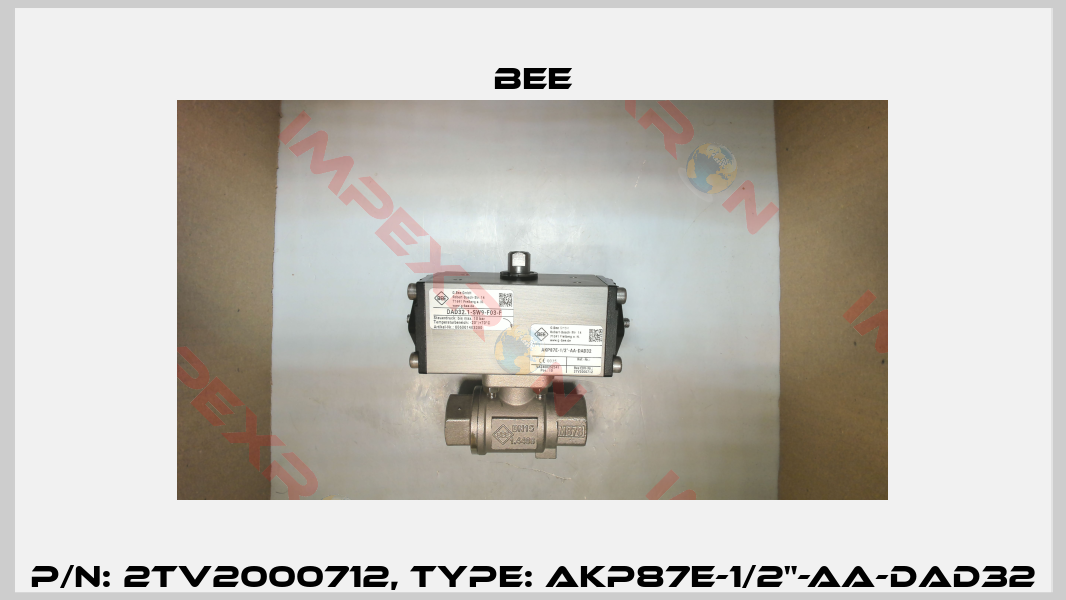 P/N: 2TV2000712, Type: AKP87E-1/2"-AA-DAD32-1