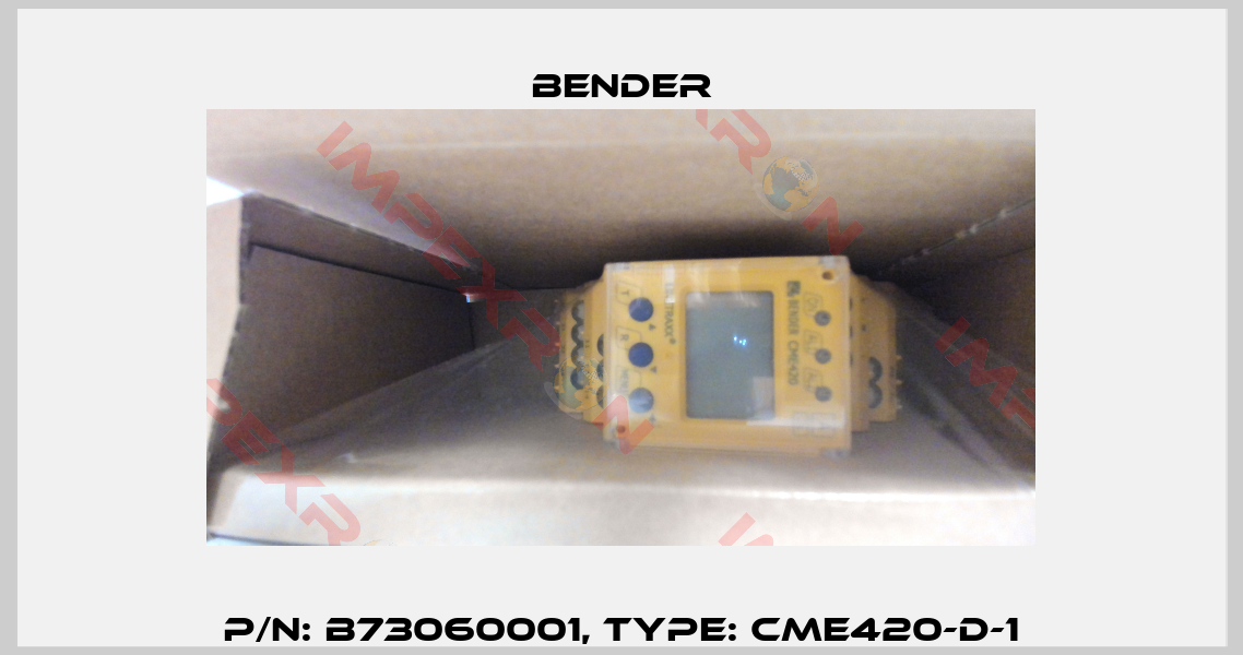 p/n: B73060001, Type: CME420-D-1-2