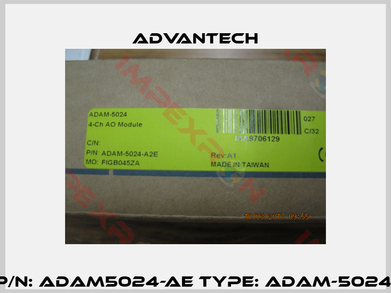 P/N: ADAM5024-AE Type: ADAM-5024 -0