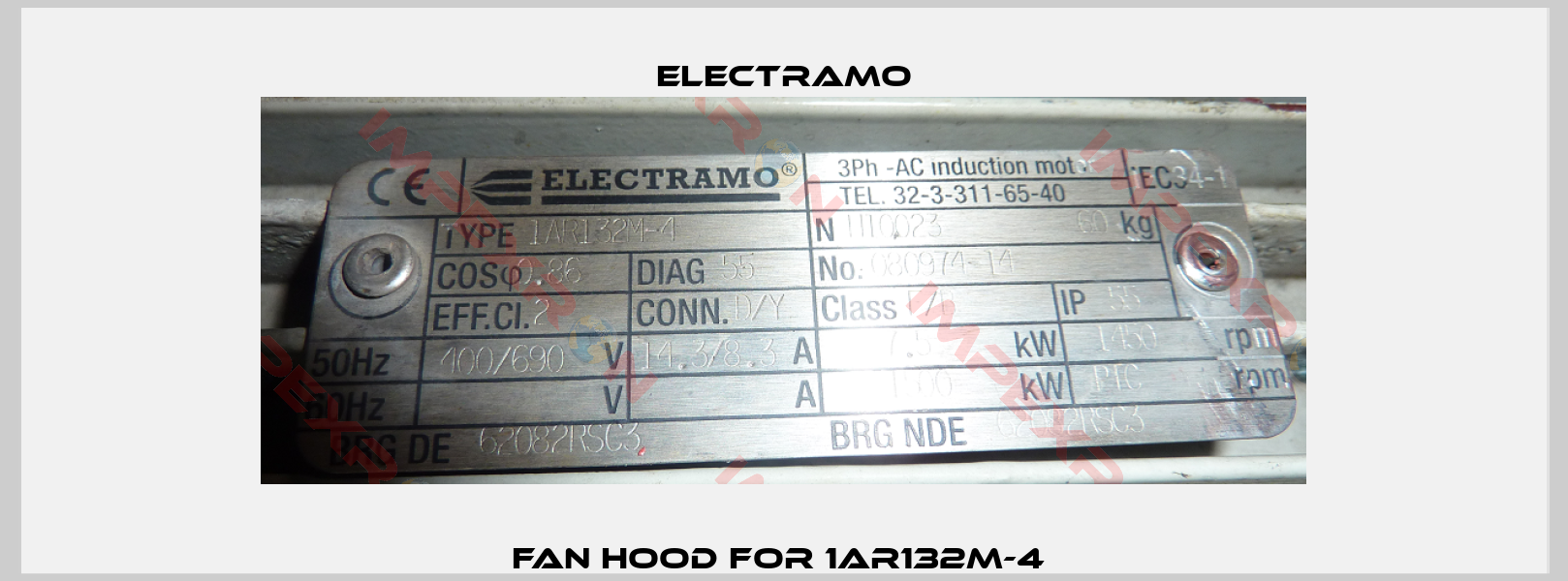 Fan hood for 1AR132M-4 -0