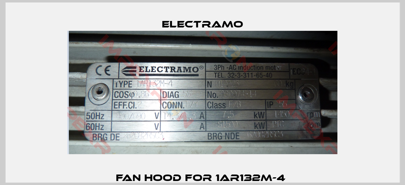 Fan hood for 1AR132M-4 -1
