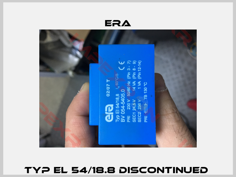 Typ El 54/18.8 discontinued -0