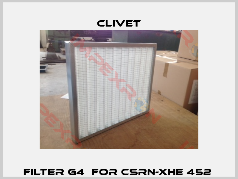 Filter G4  for CSRN-XHE 452 -2