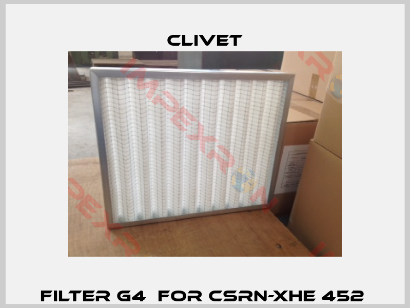 Filter G4  for CSRN-XHE 452 -3