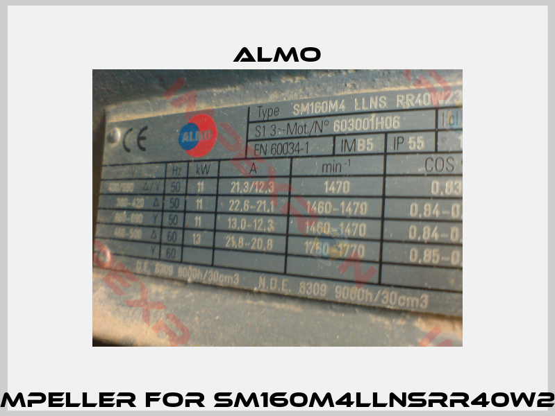 Fan impeller for SM160M4LLNSRR40W230V -0