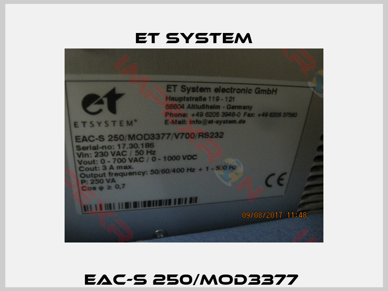 EAC-S 250/MOD3377 -1