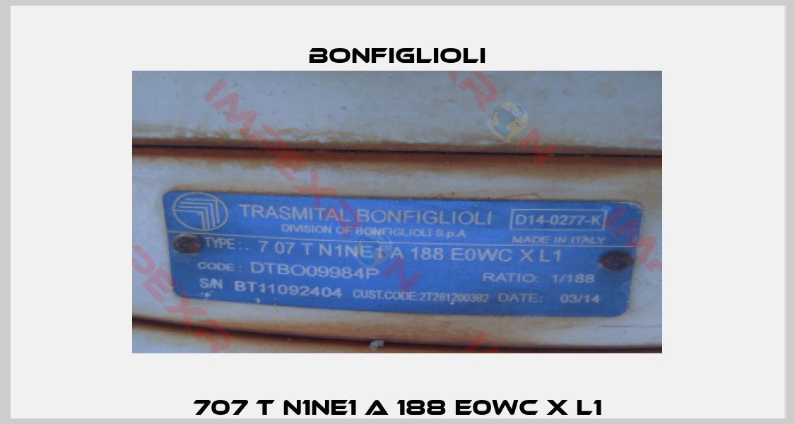 707 T N1NE1 A 188 E0WC X L1-0