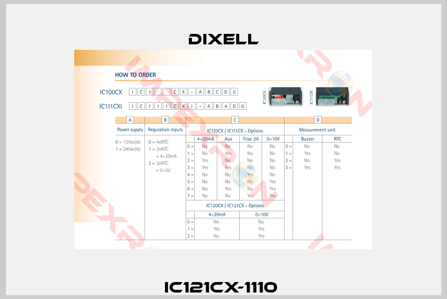 IC121CX-1110 -1