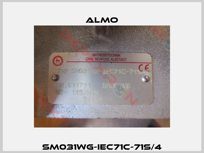 SM031WG-IEC71C-71S/4-0