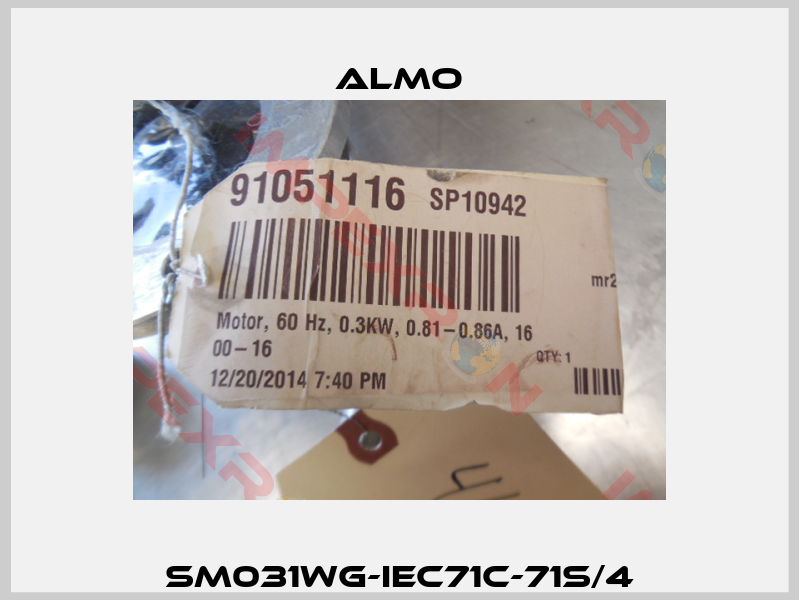 SM031WG-IEC71C-71S/4-1