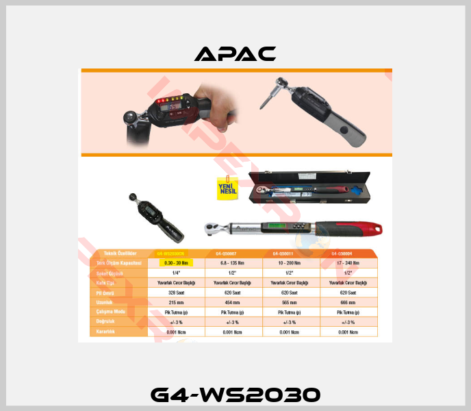 G4-WS2030-0