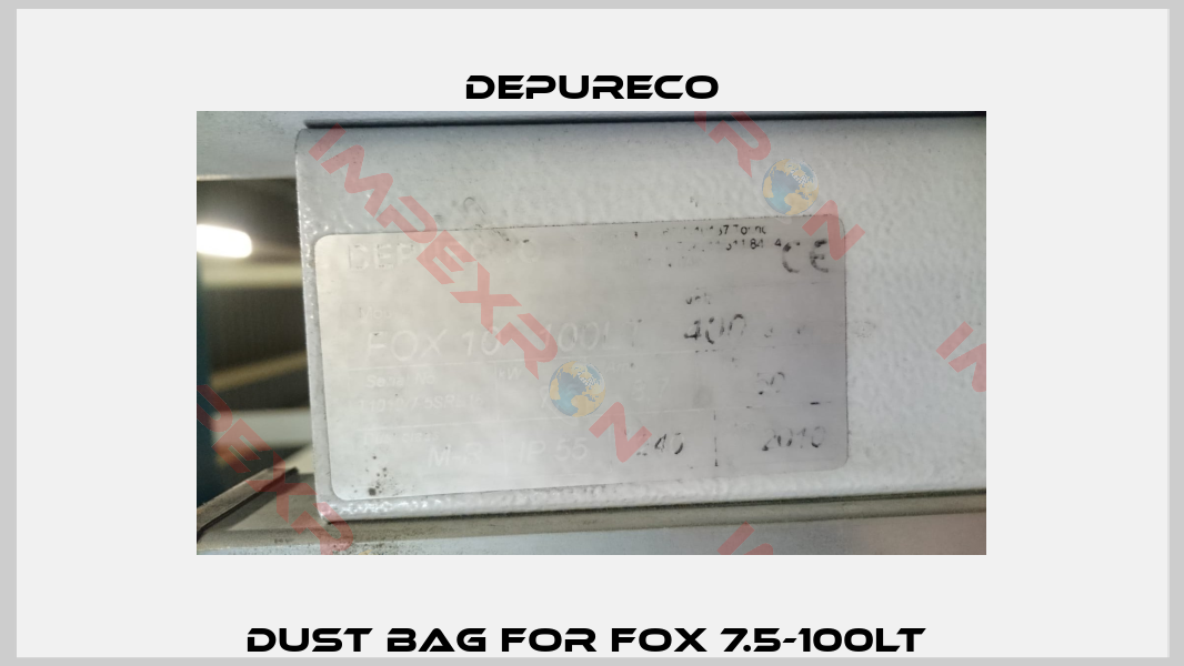 Dust bag for FOX 7.5-100LT -2