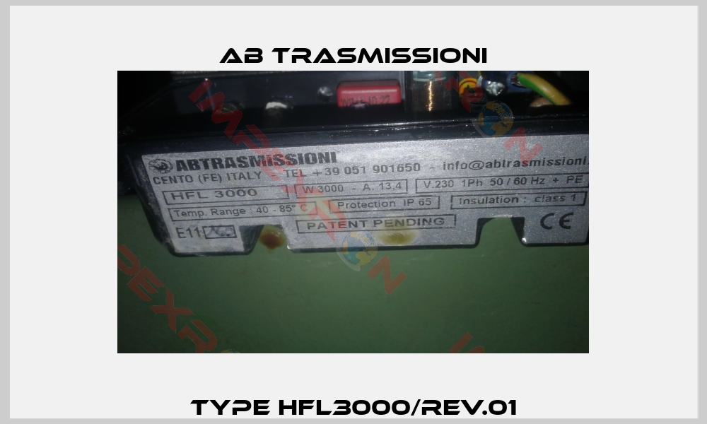 Type HFL3000/REV.01-1