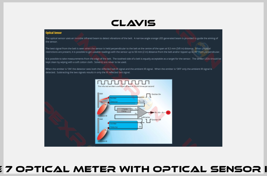 Type 7 optical meter with optical sensor head-1