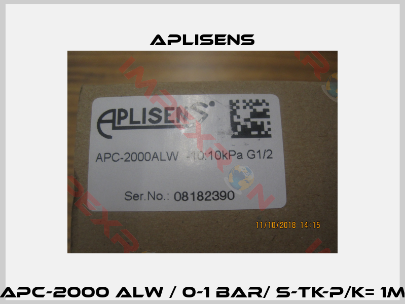 APC-2000 ALW / 0-1 BAR/ S-TK-P/K= 1m-0