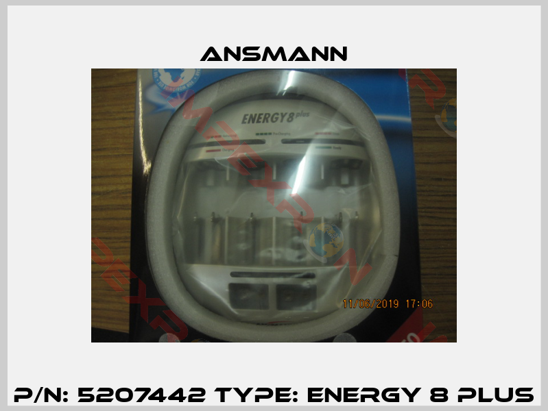 P/N: 5207442 Type: Energy 8 plus-4