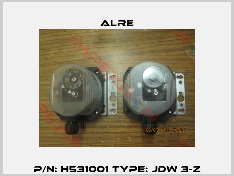 P/N: H531001 Type: JDW 3-Z-0