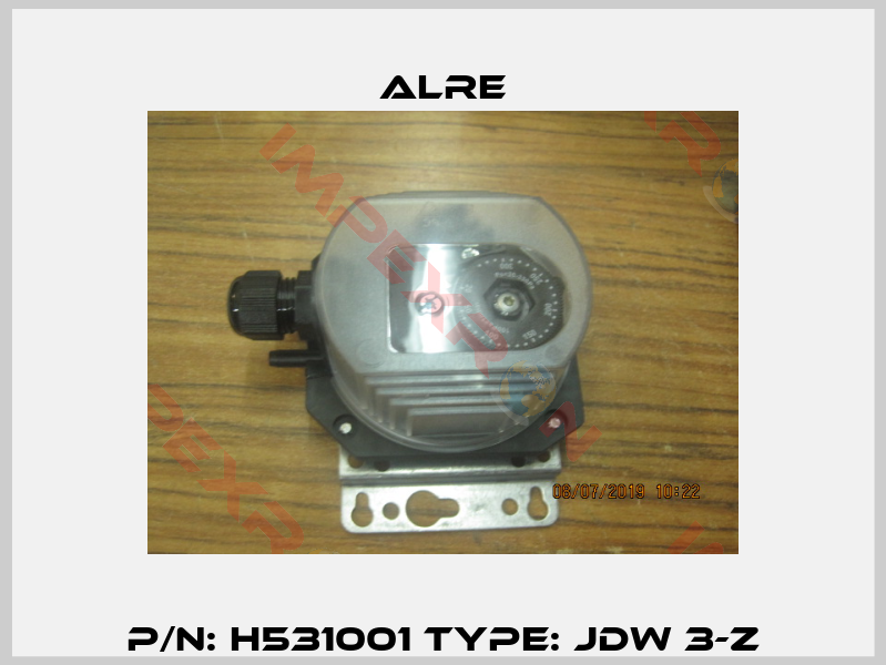 P/N: H531001 Type: JDW 3-Z-2