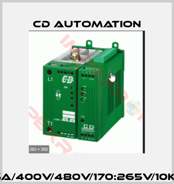 CD3000M 2PH/35A/400V/480V/170:265V/10KPot/BF008/NF/IM-0