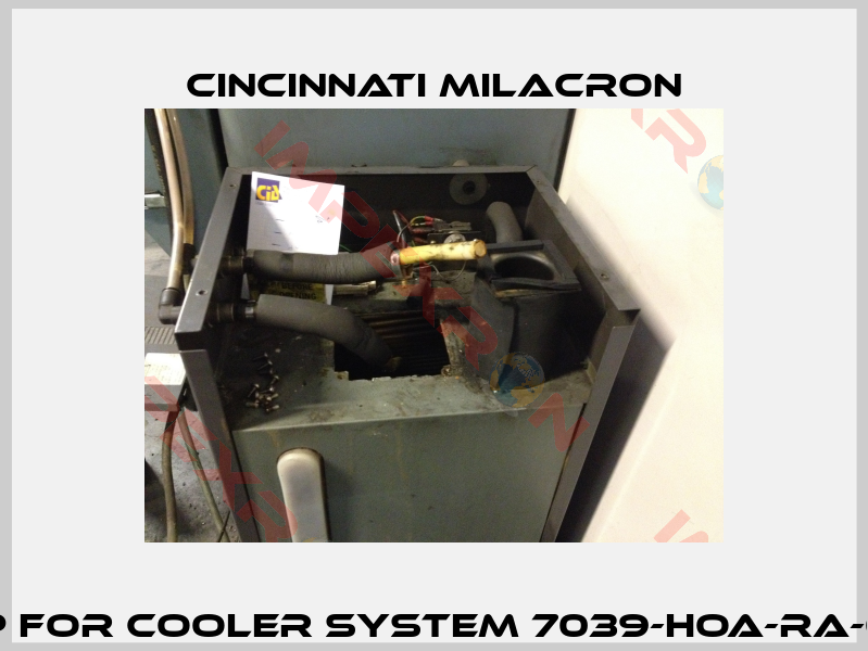 pump for cooler system 7039-HOA-RA-0940 -2