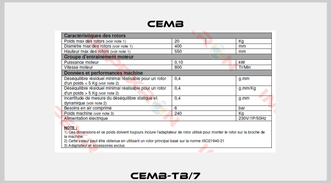 CEMB-TB/7-1