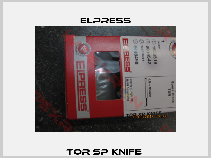 TOR SP KNIFE -0