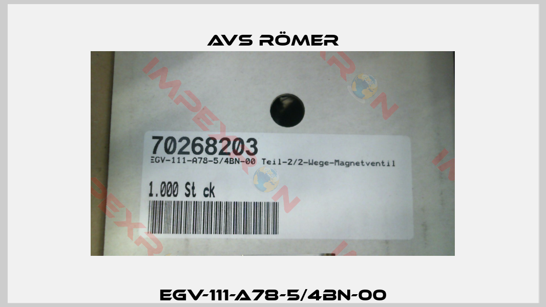 EGV-111-A78-5/4BN-00-0