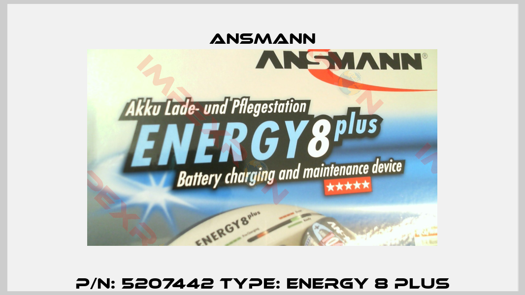 P/N: 5207442 Type: Energy 8 plus-5