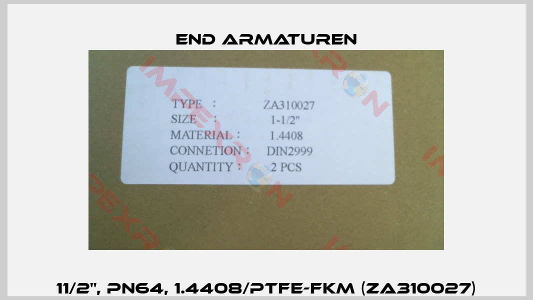 11/2", PN64, 1.4408/PTFE-FKM (ZA310027)-0