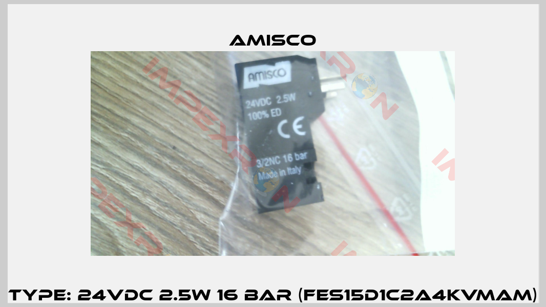 Type: 24VDC 2.5W 16 bar (FES15D1C2A4KVMAM)-4