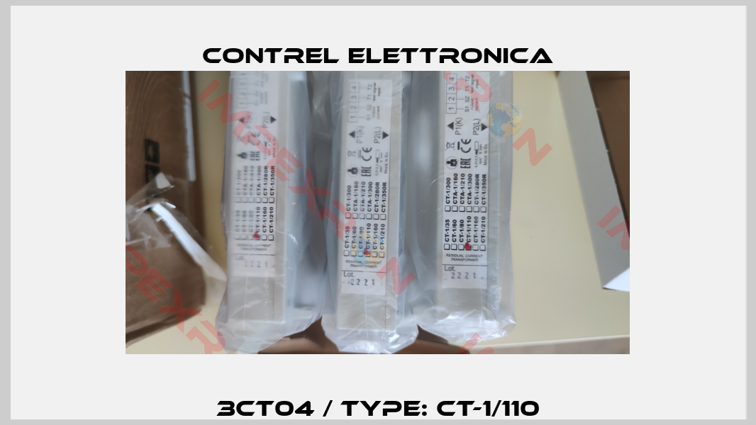 3CT04 / Type: CT-1/110-0