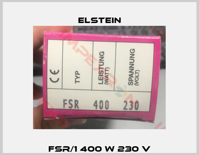 FSR/1 400 W 230 V-0