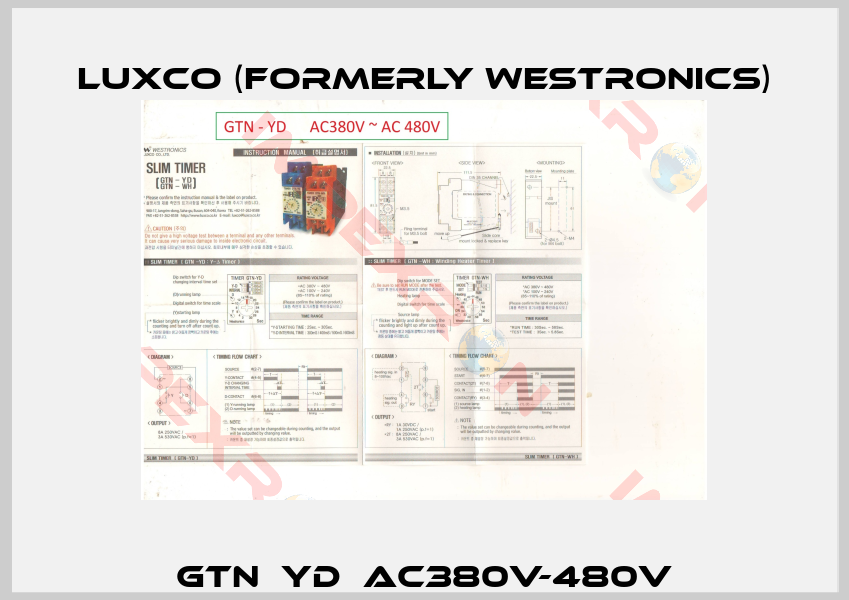 GTN  YD  AC380V-480V-1