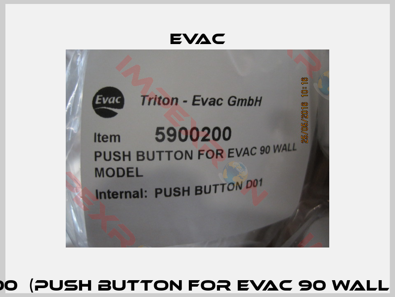 5900200  (PUSH BUTTON FOR EVAC 90 WALL MODEL)-1