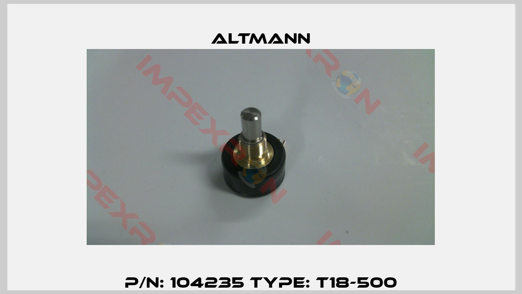 P/N: 104235 Type: T18-500-2