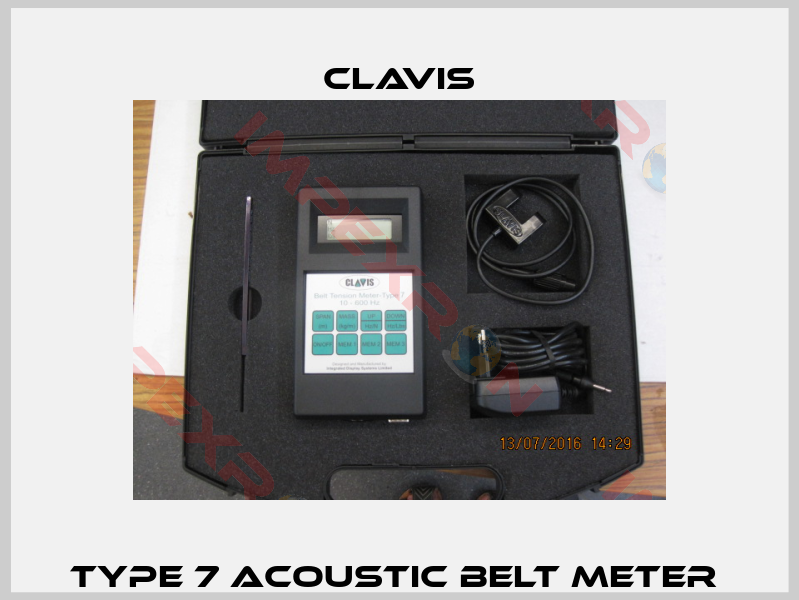 Type 7 acoustic belt meter -0