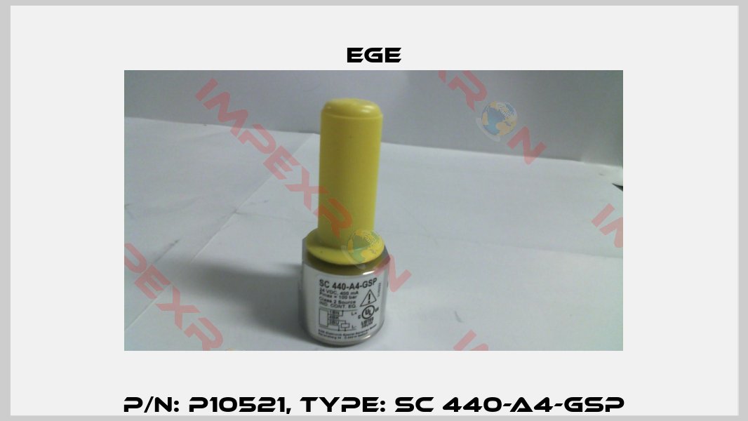 p/n: P10521, Type: SC 440-A4-GSP-1