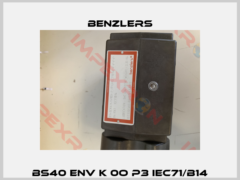 BS40 ENV K 0O P3 IEC71/B14-1