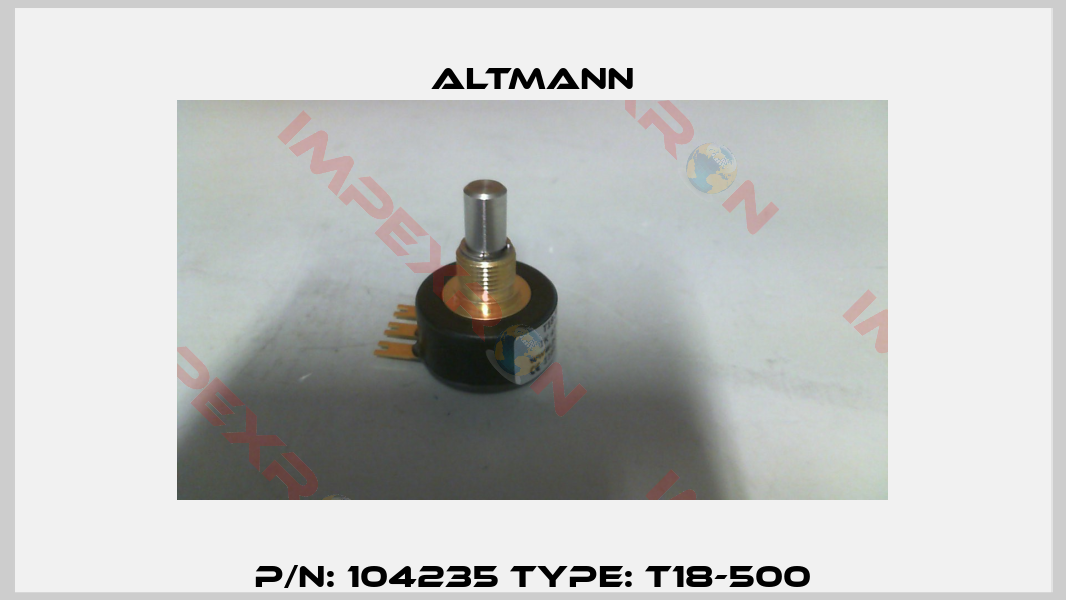 P/N: 104235 Type: T18-500-3