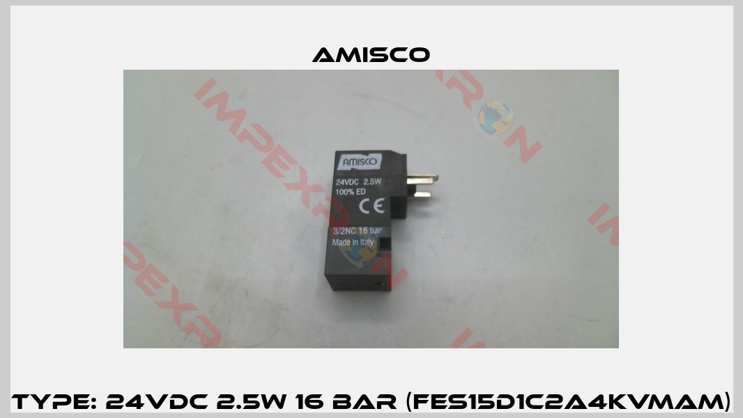 Type: 24VDC 2.5W 16 bar (FES15D1C2A4KVMAM)-6