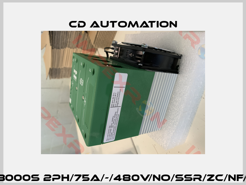 CD3000S 2PH/75A/-/480V/NO/SSR/ZC/NF/EM-1