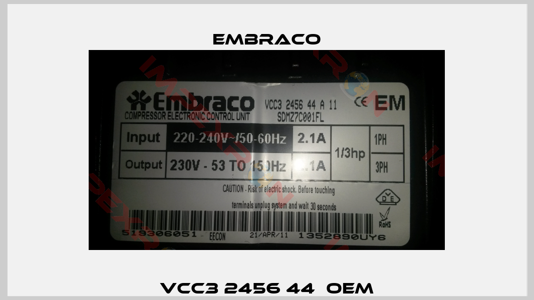 VCC3 2456 44  OEM-0