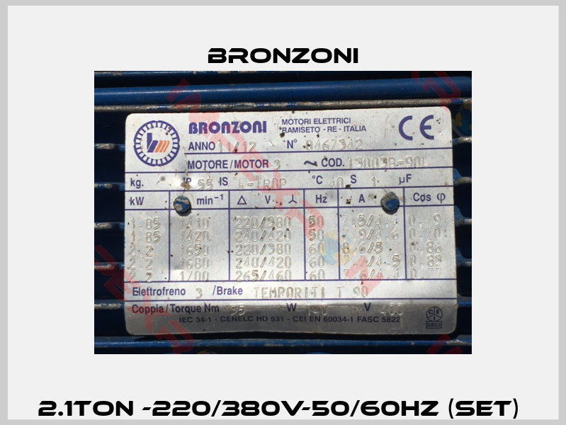 2.1Ton -220/380V-50/60Hz (Set) -2