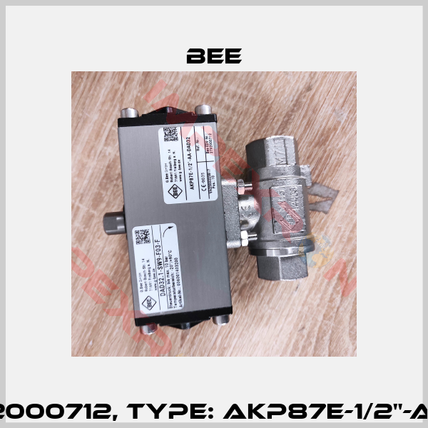 P/N: 2TV2000712, Type: AKP87E-1/2"-AA-DAD32-0