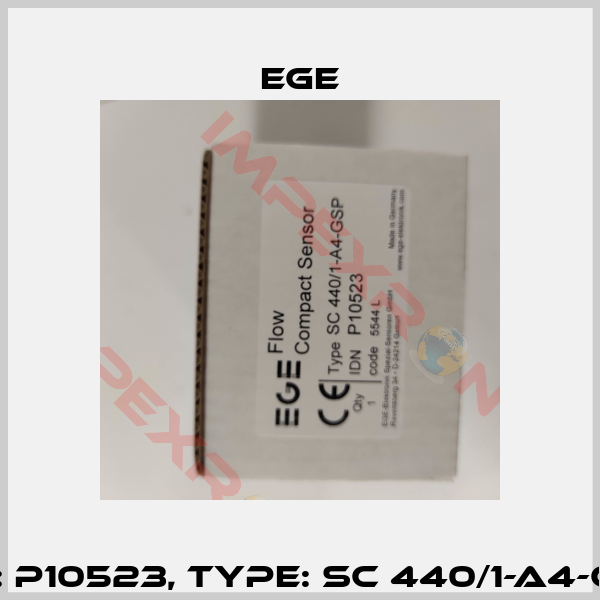 p/n: P10523, Type: SC 440/1-A4-GSP-0