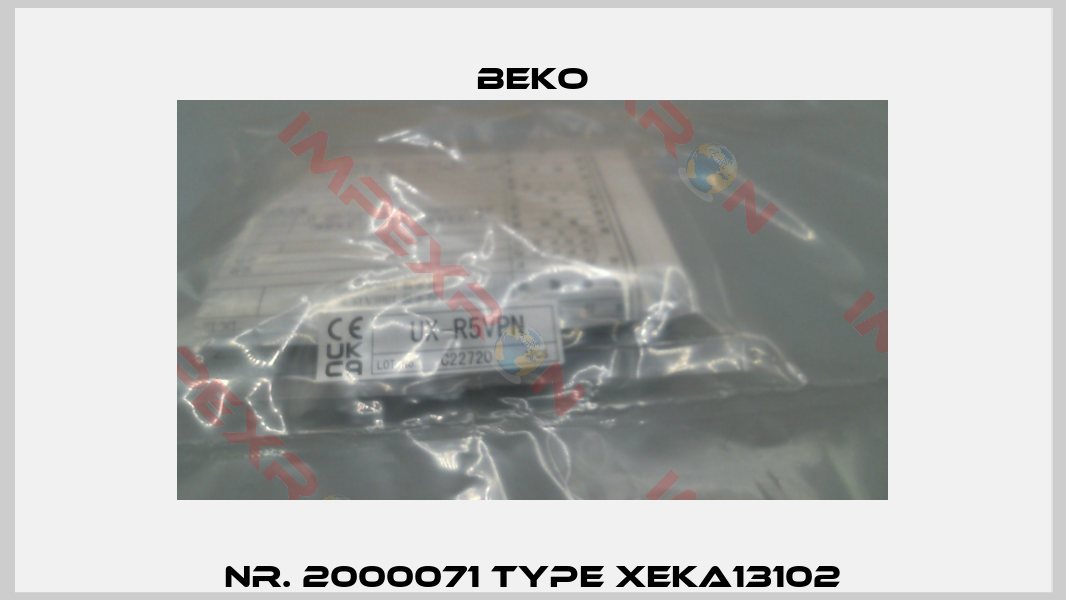 Nr. 2000071 Type XEKA13102-0