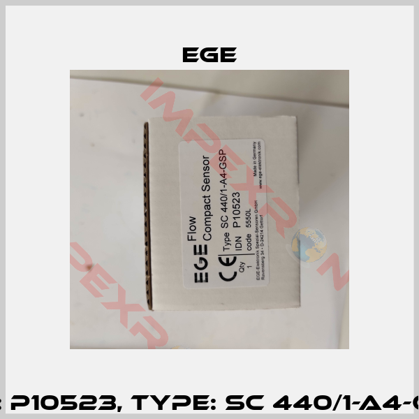 p/n: P10523, Type: SC 440/1-A4-GSP-1